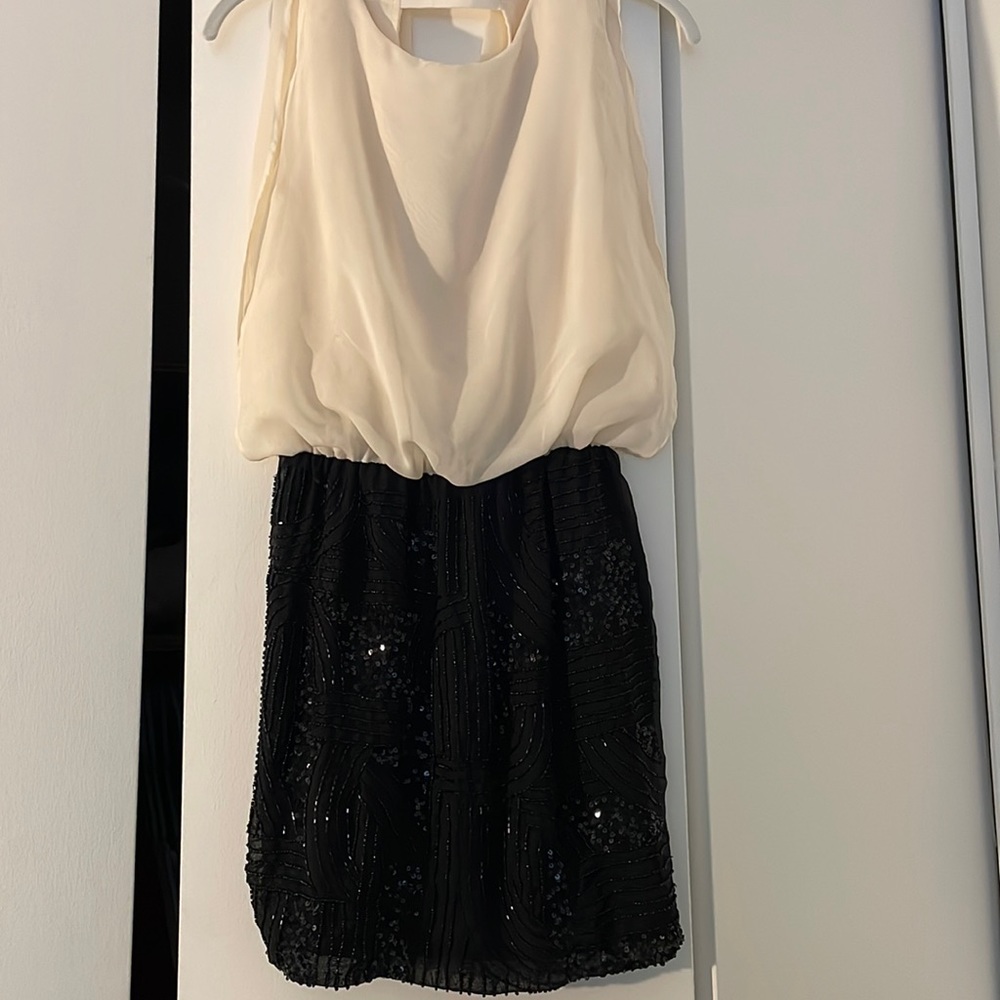Black and White Dress